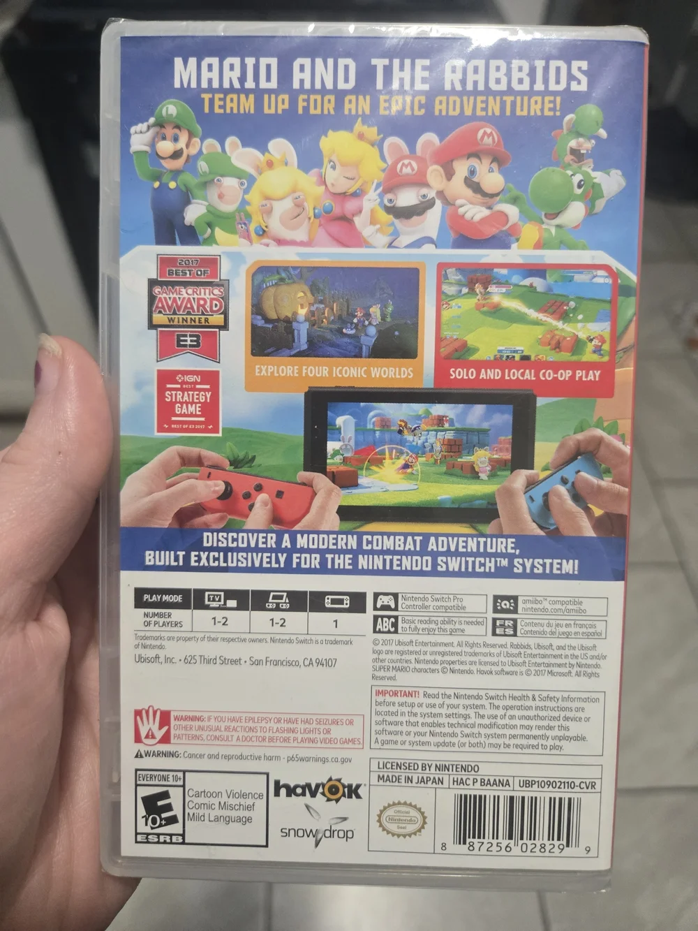 Mario + Rabbids Kingdom Battle for Nintendo Switch - Multicolor
